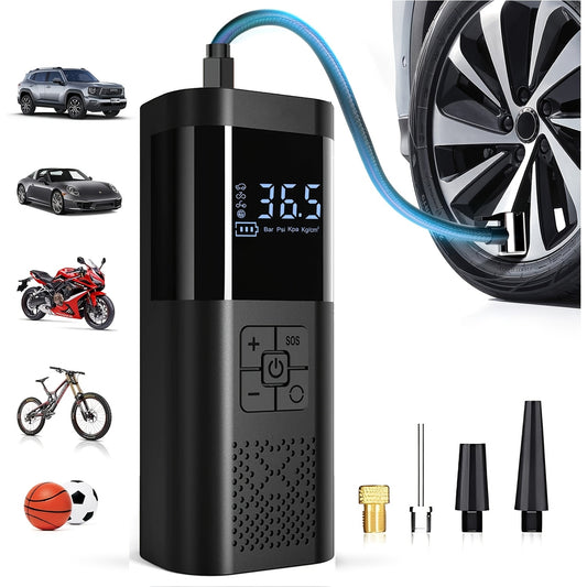 Compresor de aire portátil recargable