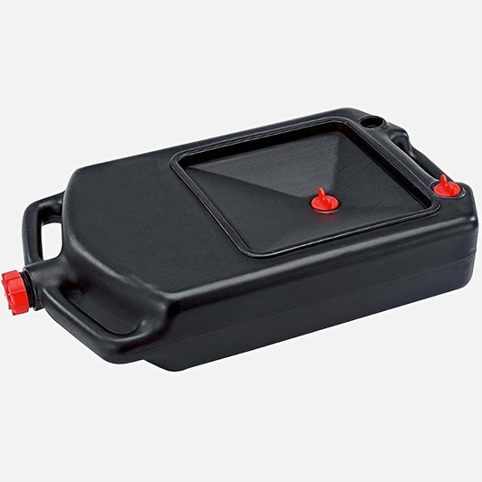 Garrafa transportable con tapón para cambio de aceite 8L
